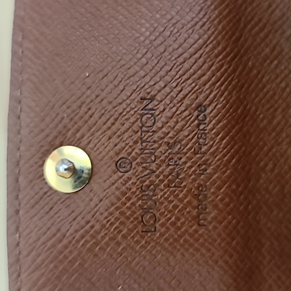 Louis Vuitton | Monogram Unisex Canvas Leather Logo Keychains & Card Holder - Picture 8 of 10